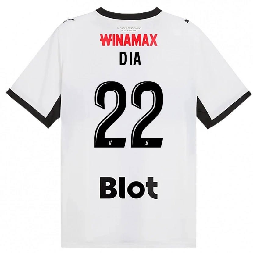 Danxen Dames Boulaye Dia #22 Zwart Wit Rood Uitshirt Uittenue 2026/27 T-Shirt België