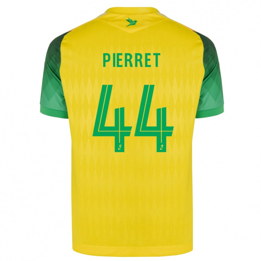 Danxen Dames Balthazar Pierret #44 Geel Groen Rood Thuisshirt Thuistenue 2026/27 T-Shirt België