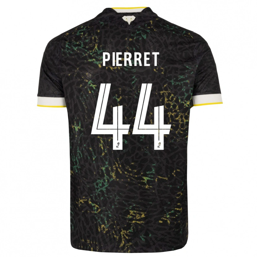 Danxen Dames Balthazar Pierret #44 Zwart Wit Geel Uitshirt Uittenue 2026/27 T-Shirt België
