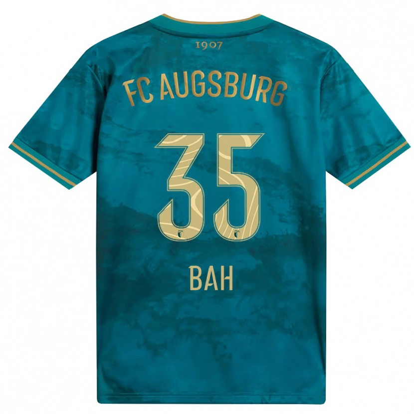 Danxen Kinderen Juma Bah #35 Groen Bruin Uitshirt Uittenue 2026/27 T-Shirt België