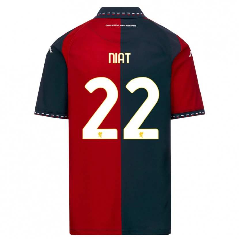 Danxen Kinderen Yahvan Niat #22 Rood Zwart Wit Thuisshirt Thuistenue 2026/27 T-Shirt België