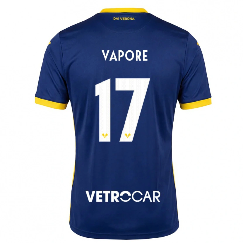 Danxen Kinderen Angelo Vapore #17 Koninklijk Blauw Geel Wit Thuisshirt Thuistenue 2026/27 T-Shirt België