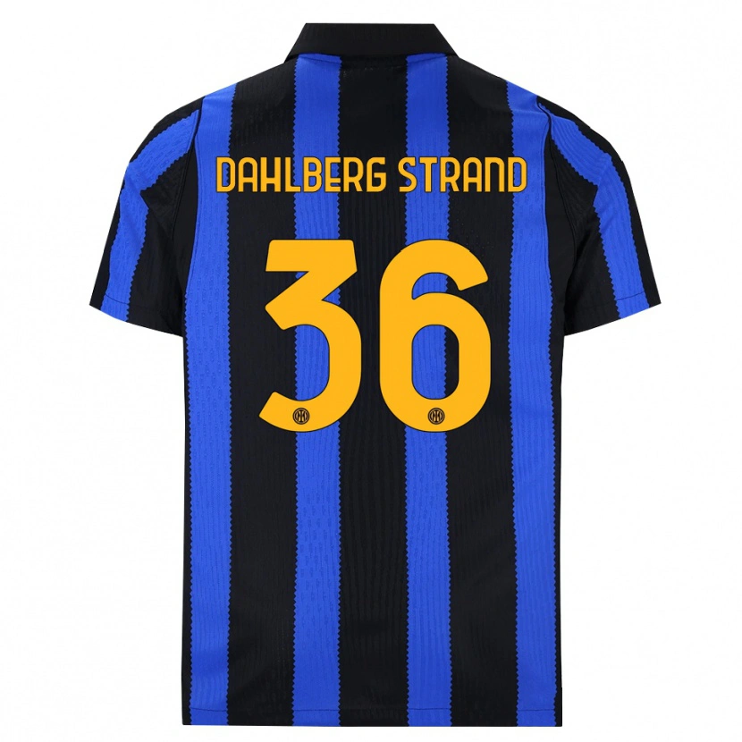 Danxen Kinderen Jonas Dahlberg Strand #36 Zwart Blauw Geel Thuisshirt Thuistenue 2026/27 T-Shirt België
