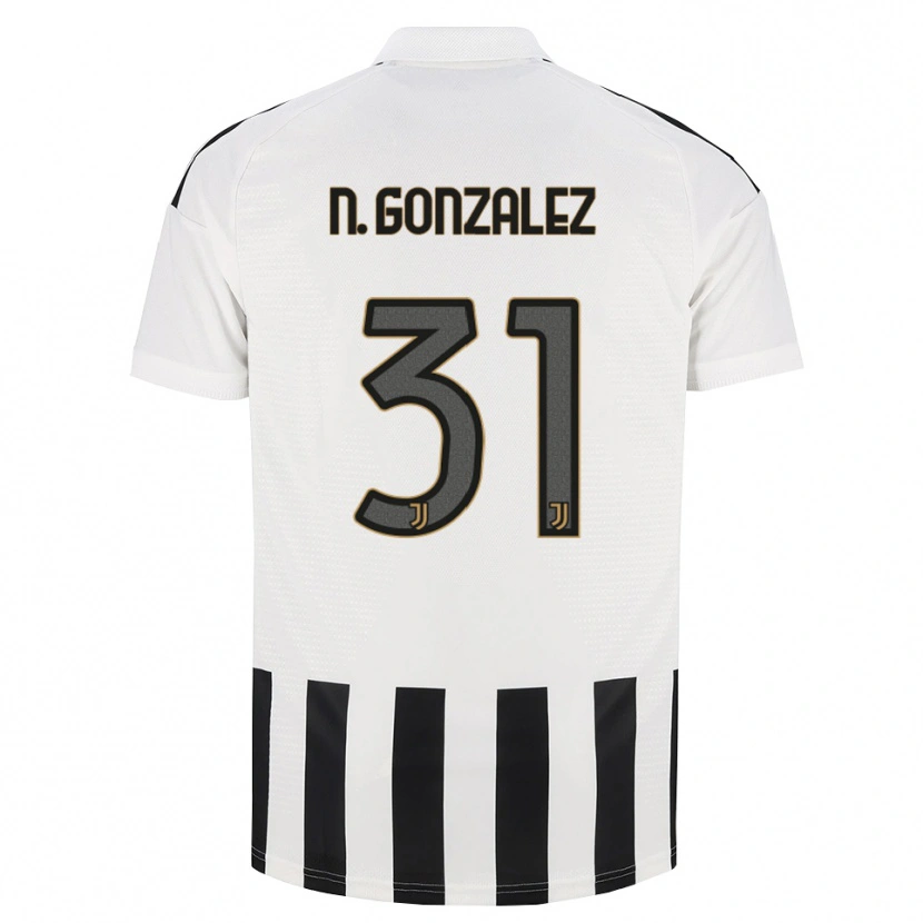 Danxen Kinderen Nico González #31 Zwart Wit Bruin Thuisshirt Thuistenue 2026/27 T-Shirt België