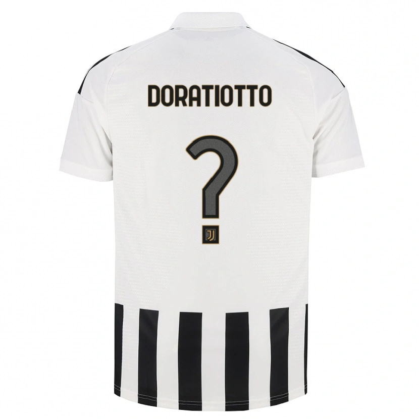 Danxen Kinderen Giulio Doratiotto #0 Zwart Wit Bruin Thuisshirt Thuistenue 2026/27 T-Shirt België