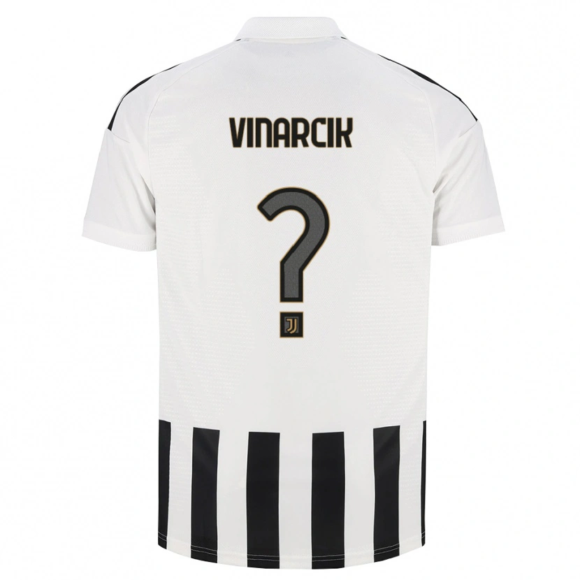 Danxen Kinderen Jakub Vinarcik #0 Zwart Wit Bruin Thuisshirt Thuistenue 2026/27 T-Shirt België