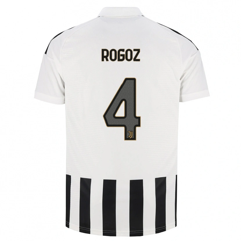 Danxen Kinderen Nicolas Rogoz #4 Zwart Wit Bruin Thuisshirt Thuistenue 2026/27 T-Shirt België