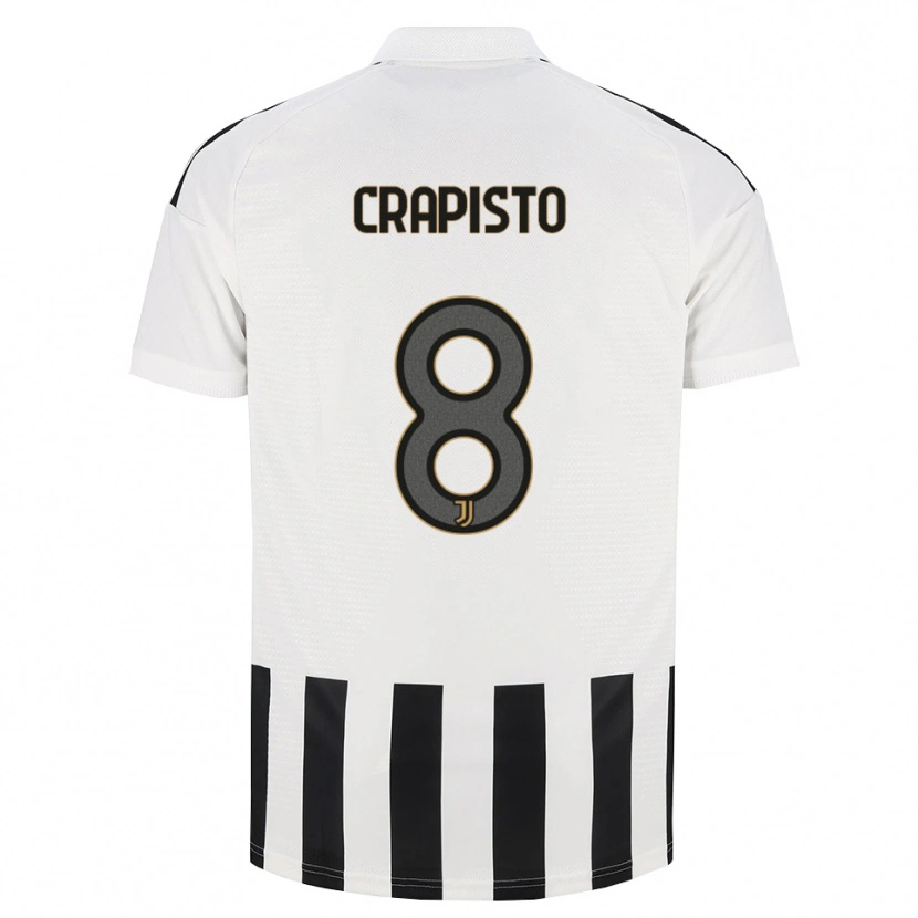 Danxen Kinderen Francesco Crapisto #8 Zwart Wit Bruin Thuisshirt Thuistenue 2026/27 T-Shirt België