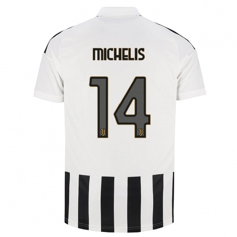 Danxen Kinderen Mattia Michelis #14 Zwart Wit Bruin Thuisshirt Thuistenue 2026/27 T-Shirt België