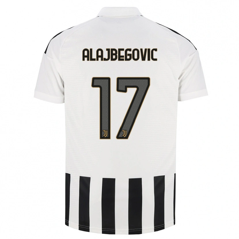 Danxen Kinderen Kerim Alajbegovic #17 Zwart Wit Bruin Thuisshirt Thuistenue 2026/27 T-Shirt België