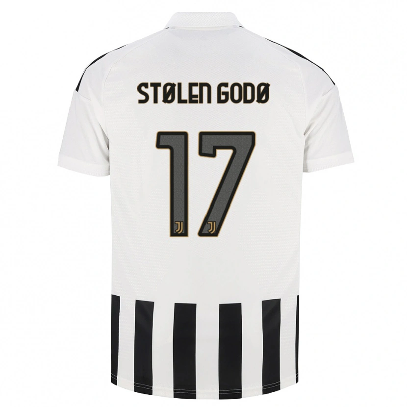 Danxen Kinderen Emma Stølen Godø #17 Zwart Wit Bruin Thuisshirt Thuistenue 2026/27 T-Shirt België
