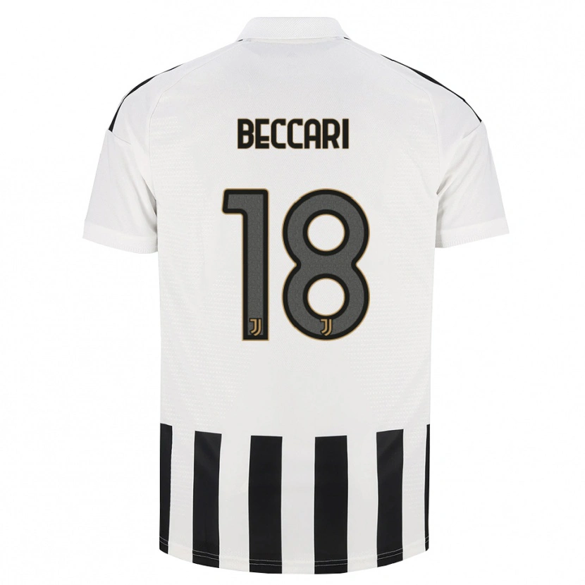 Danxen Kinderen Chiara Beccari #18 Zwart Wit Bruin Thuisshirt Thuistenue 2026/27 T-Shirt België