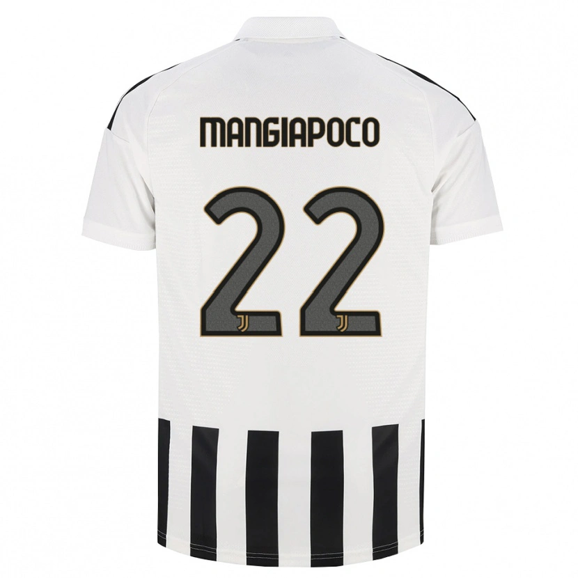 Danxen Kinderen Stefano Mangiapoco #22 Zwart Wit Bruin Thuisshirt Thuistenue 2026/27 T-Shirt België