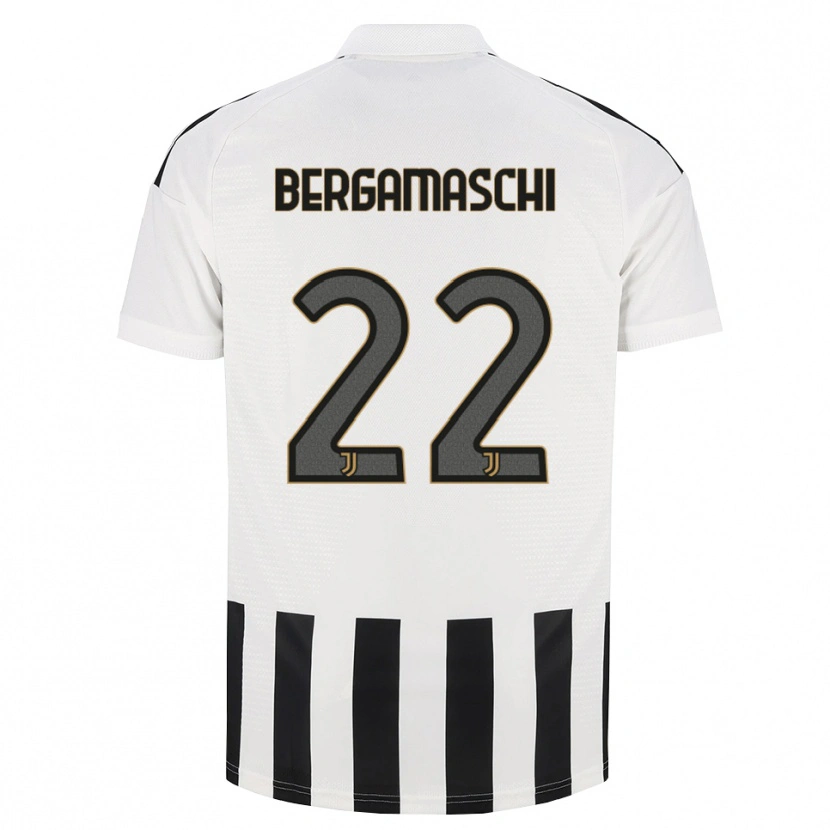 Danxen Kinderen Valentina Bergamaschi #22 Zwart Wit Bruin Thuisshirt Thuistenue 2026/27 T-Shirt België