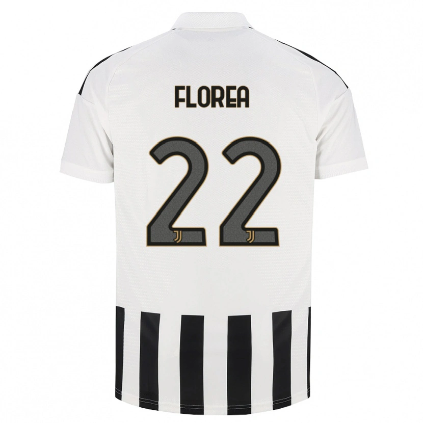 Danxen Kinderen Andrei Florea #22 Zwart Wit Bruin Thuisshirt Thuistenue 2026/27 T-Shirt België