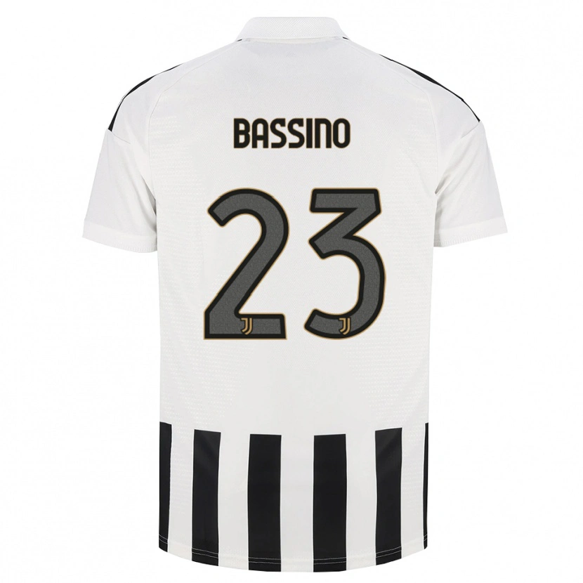 Danxen Kinderen Alessandro Bassino #23 Zwart Wit Bruin Thuisshirt Thuistenue 2026/27 T-Shirt België