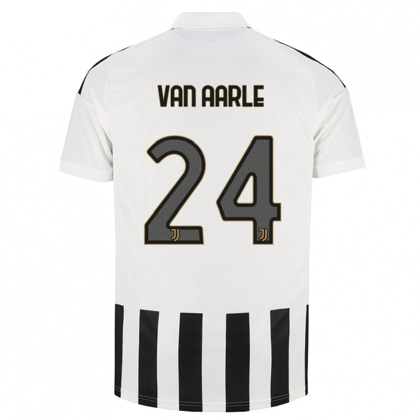 Danxen Kinderen Shane Van Aarle #24 Zwart Wit Bruin Thuisshirt Thuistenue 2026/27 T-Shirt België