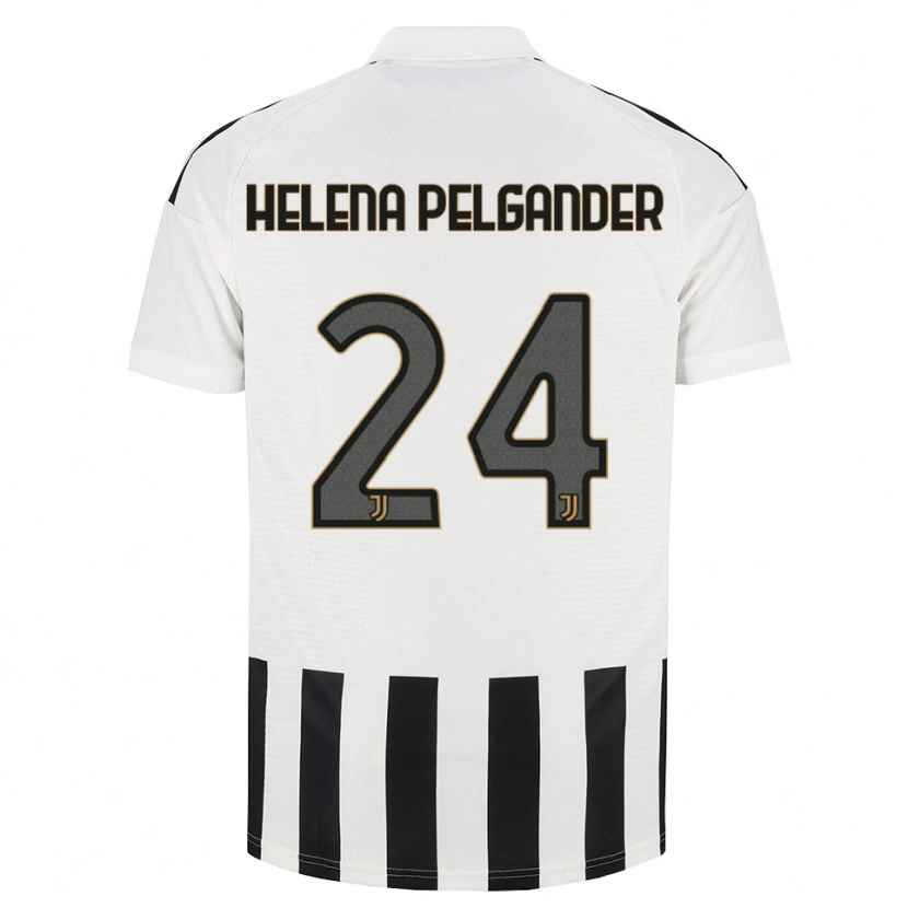 Danxen Kinderen Elsa Helena Pelgander #24 Zwart Wit Bruin Thuisshirt Thuistenue 2026/27 T-Shirt België