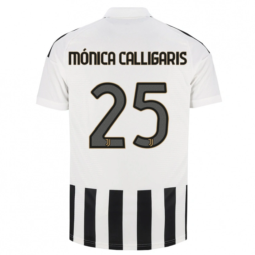 Danxen Kinderen Viola Mónica Calligaris #25 Zwart Wit Bruin Thuisshirt Thuistenue 2026/27 T-Shirt België