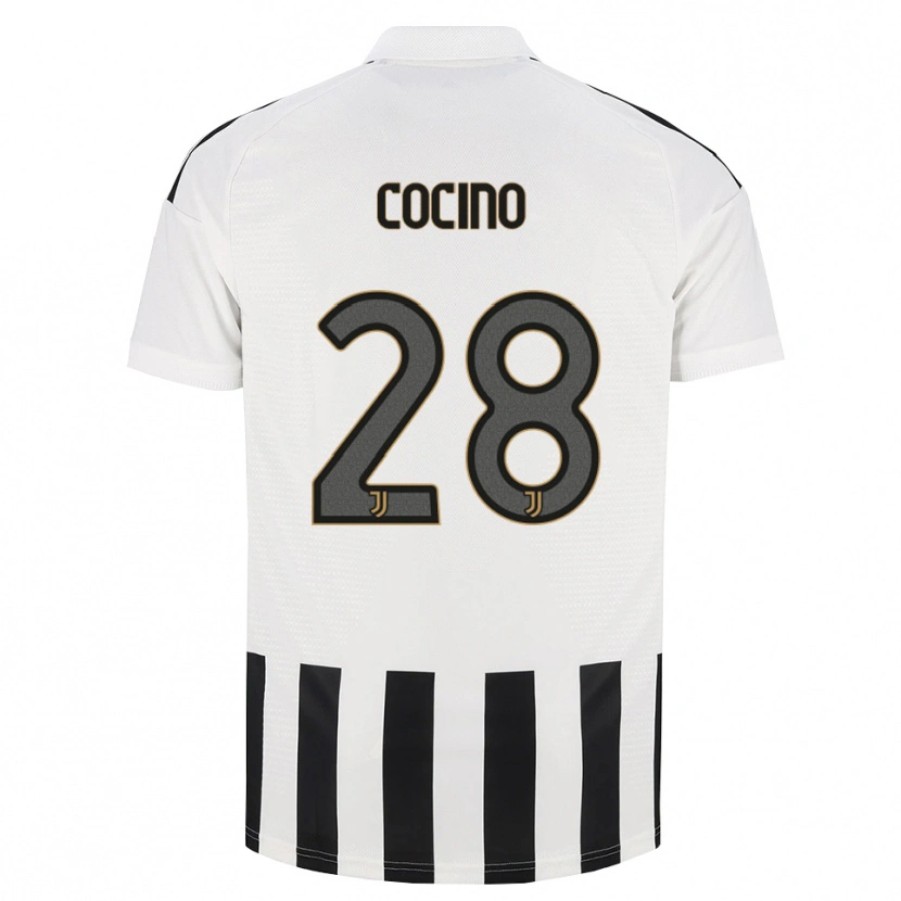 Danxen Kinderen Martina Cocino #28 Zwart Wit Bruin Thuisshirt Thuistenue 2026/27 T-Shirt België