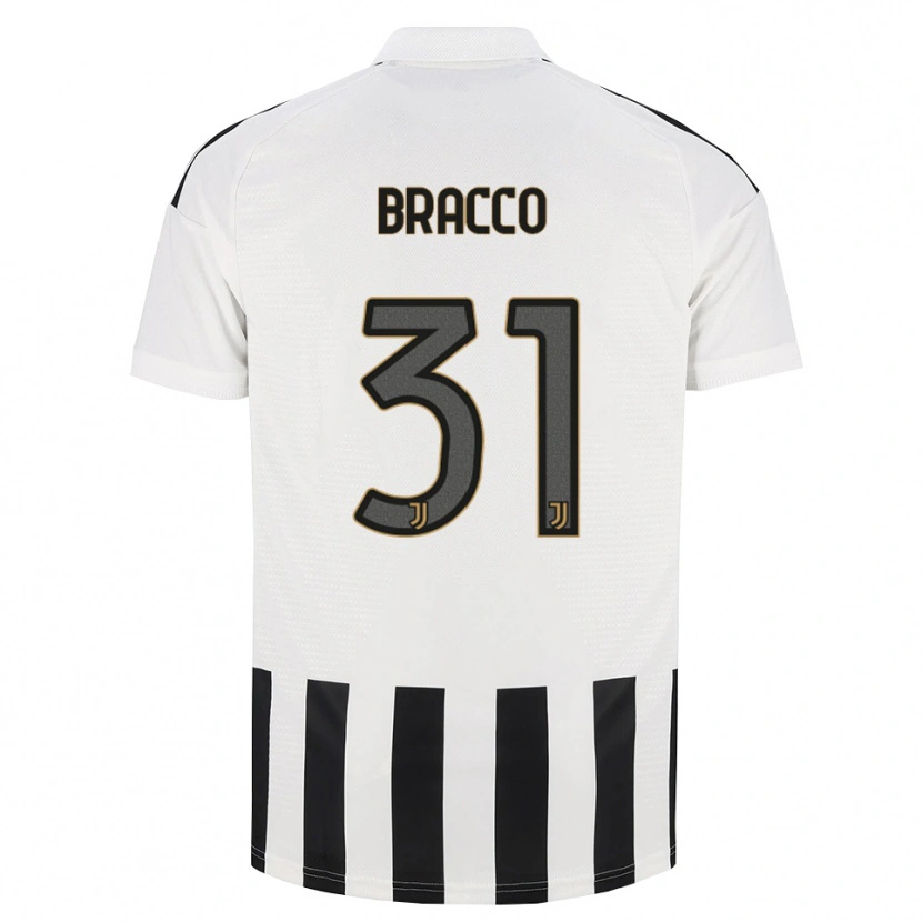 Danxen Kinderen Luca Bracco #31 Zwart Wit Bruin Thuisshirt Thuistenue 2026/27 T-Shirt België