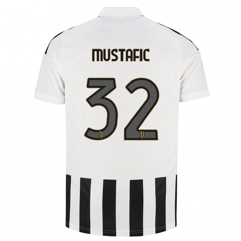 Danxen Kinderen Emma Mustafic #32 Zwart Wit Bruin Thuisshirt Thuistenue 2026/27 T-Shirt België