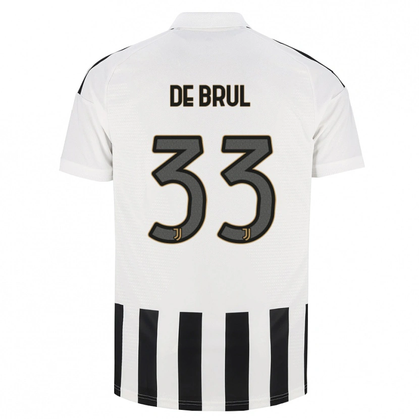 Danxen Kinderen Maxime De Brul #33 Zwart Wit Bruin Thuisshirt Thuistenue 2026/27 T-Shirt België