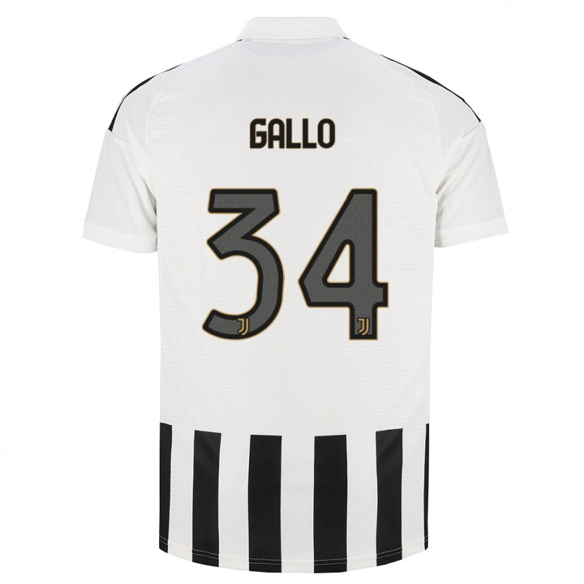 Danxen Kinderen Azzurra Gallo #34 Zwart Wit Bruin Thuisshirt Thuistenue 2026/27 T-Shirt België