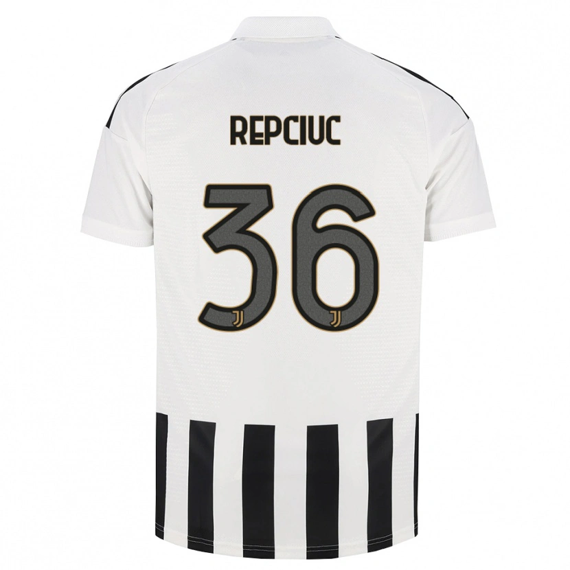 Danxen Kinderen Gabriel Repciuc #36 Zwart Wit Bruin Thuisshirt Thuistenue 2026/27 T-Shirt België
