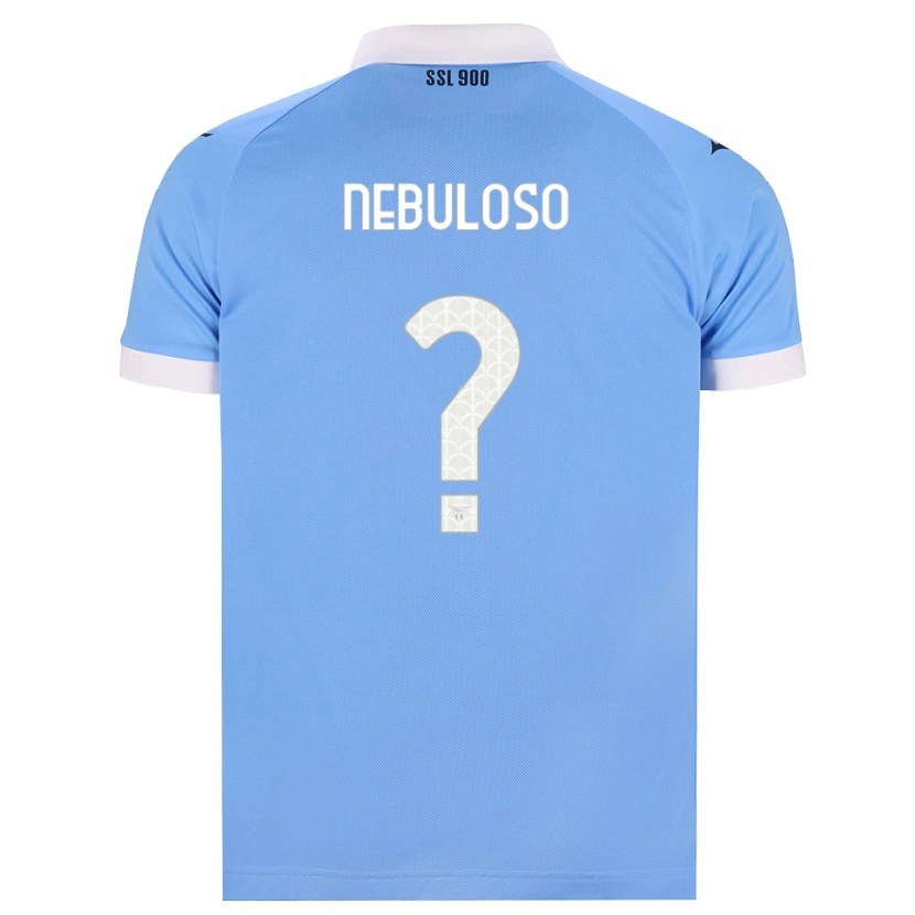 Danxen Kinderen Giulio Nebuloso #0 Hemelsblauw Zwart Wit Thuisshirt Thuistenue 2026/27 T-Shirt België