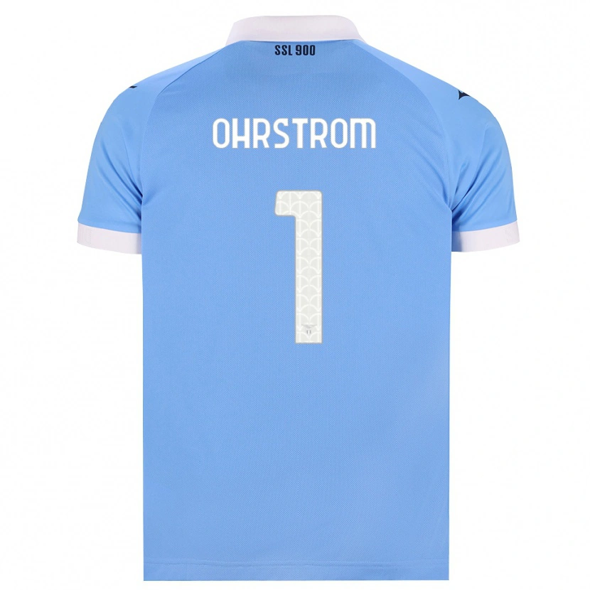 Danxen Kinderen Stephanie Ohrstrom #1 Hemelsblauw Zwart Wit Thuisshirt Thuistenue 2026/27 T-Shirt België