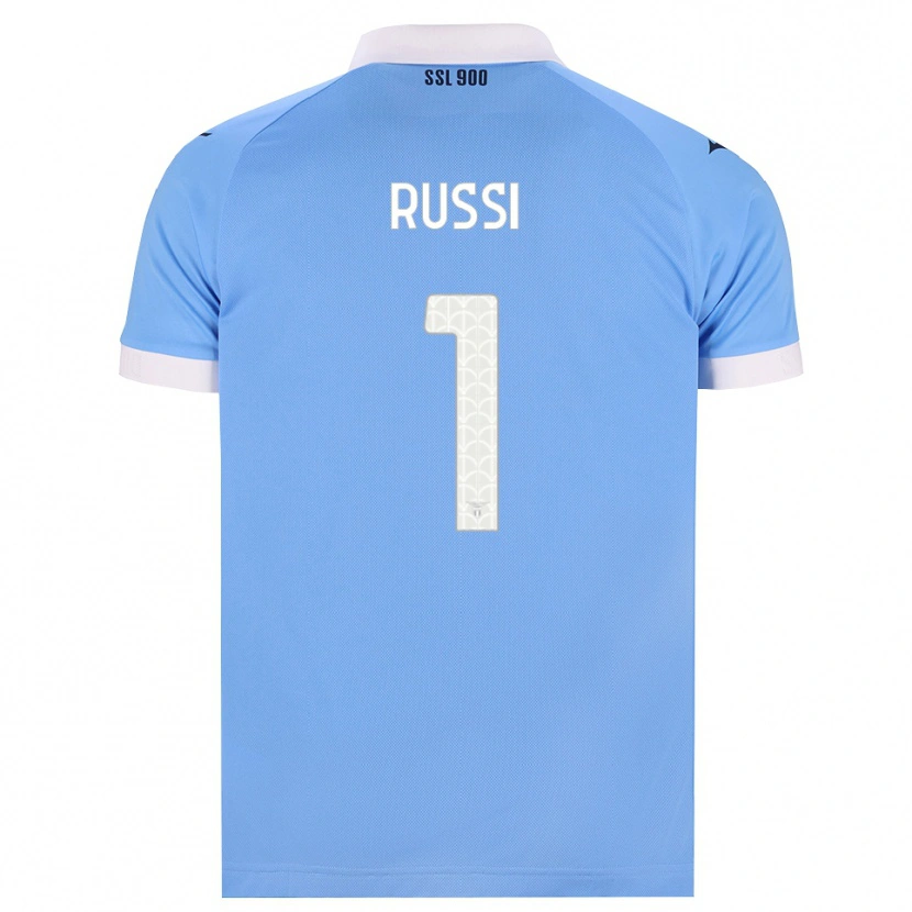 Danxen Kinderen Gabriele Russi #1 Hemelsblauw Zwart Wit Thuisshirt Thuistenue 2026/27 T-Shirt België