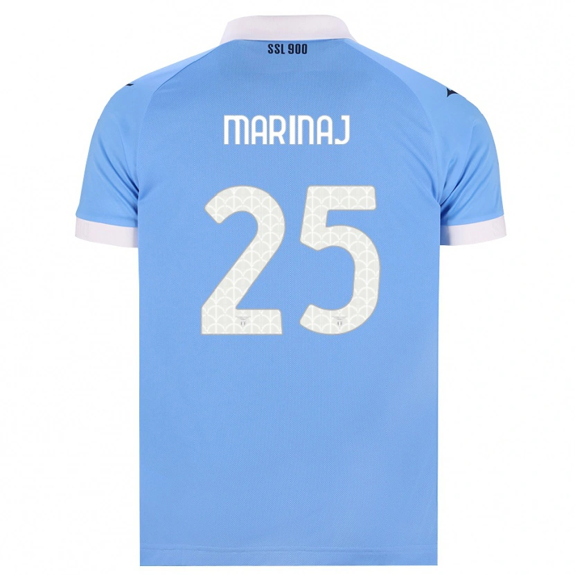 Danxen Kinderen Kledi Marinaj #25 Hemelsblauw Zwart Wit Thuisshirt Thuistenue 2026/27 T-Shirt België
