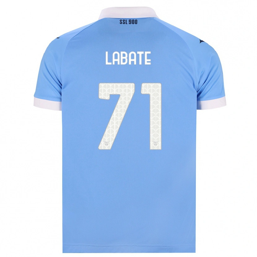 Danxen Kinderen Camilla Labate #71 Hemelsblauw Zwart Wit Thuisshirt Thuistenue 2026/27 T-Shirt België