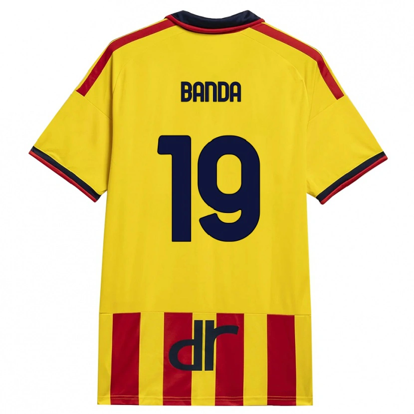 Danxen Kinderen Lameck Banda #19 Geel Rood Thuisshirt Thuistenue 2026/27 T-Shirt België