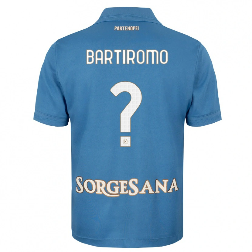 Danxen Kinderen Niccolo Bartiromo #0 Haze Blauw Wit Thuisshirt Thuistenue 2026/27 T-Shirt België