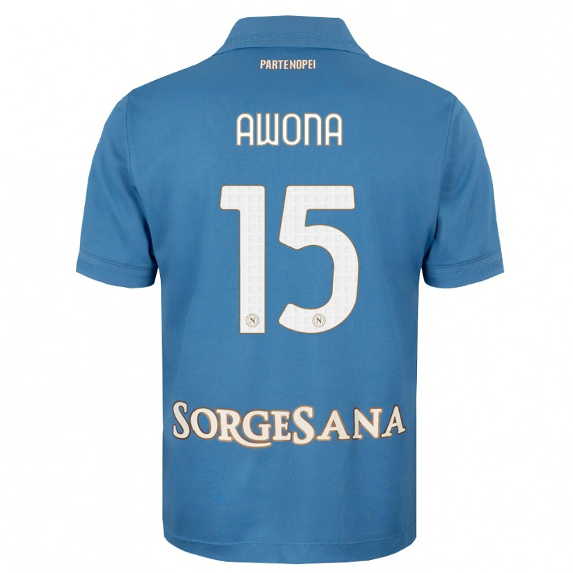 Danxen Kinderen Aurelle Awona #15 Haze Blauw Wit Thuisshirt Thuistenue 2026/27 T-Shirt België