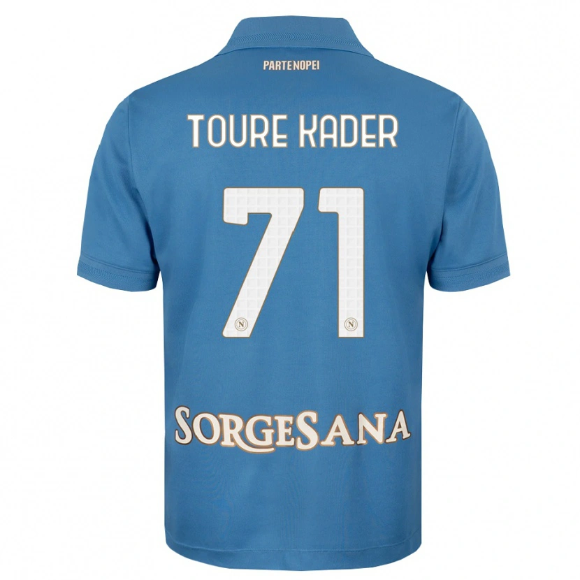 Danxen Kinderen Aziz Toure Kader #71 Haze Blauw Wit Thuisshirt Thuistenue 2026/27 T-Shirt België