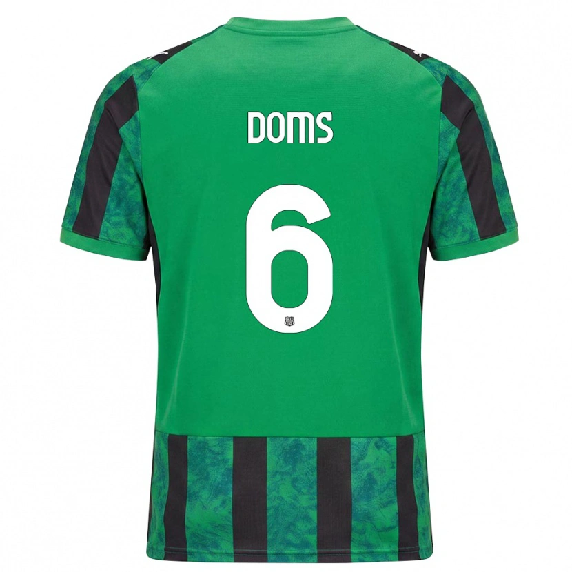 Danxen Kinderen Maya Doms #6 Groen Zwart Wit Thuisshirt Thuistenue 2026/27 T-Shirt België