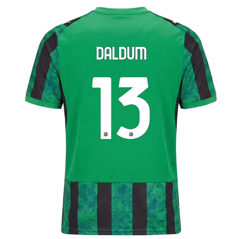 Danxen Kinderen Sonosi Daldum #13 Groen Zwart Wit Thuisshirt Thuistenue 2026/27 T-Shirt België
