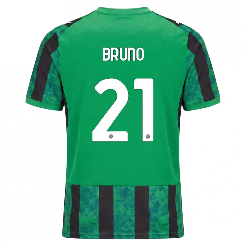 Danxen Kinderen Kevin Bruno #21 Groen Zwart Wit Thuisshirt Thuistenue 2026/27 T-Shirt België