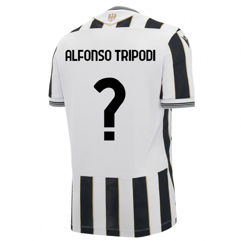 Danxen Kinderen Leonardo Alfonso Tripodi #0 Zwart Wit Roze Thuisshirt Thuistenue 2026/27 T-Shirt België