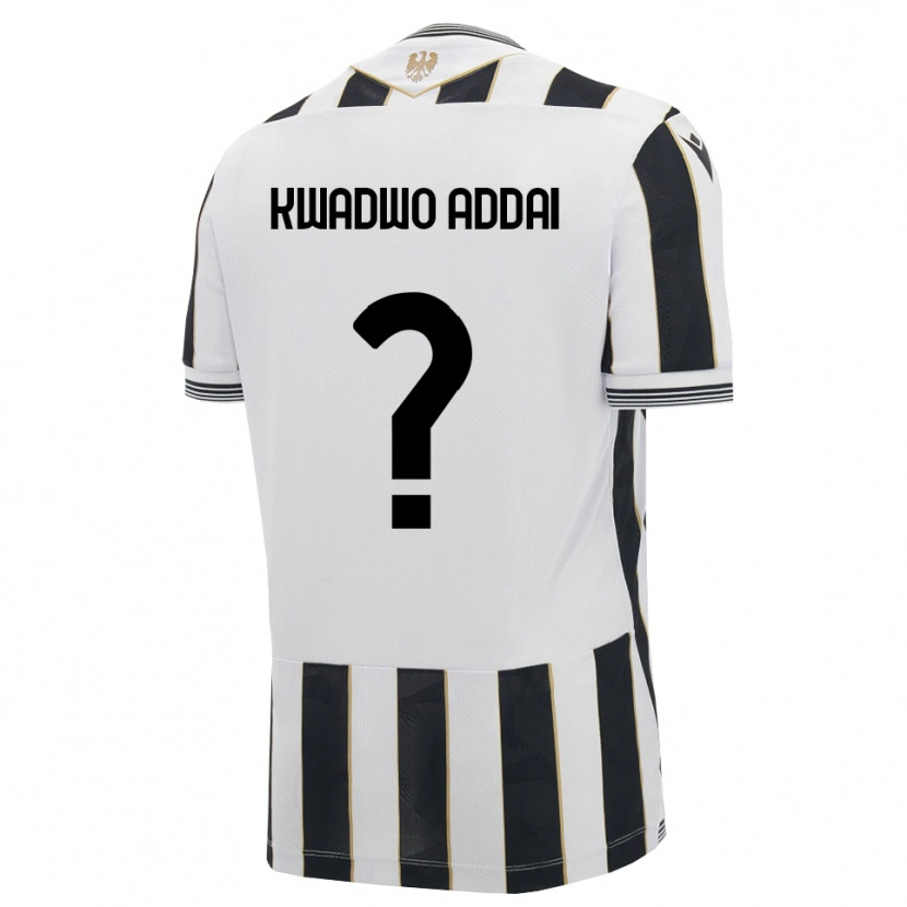 Danxen Kinderen Kelly Kwadwo Addai #0 Zwart Wit Roze Thuisshirt Thuistenue 2026/27 T-Shirt België
