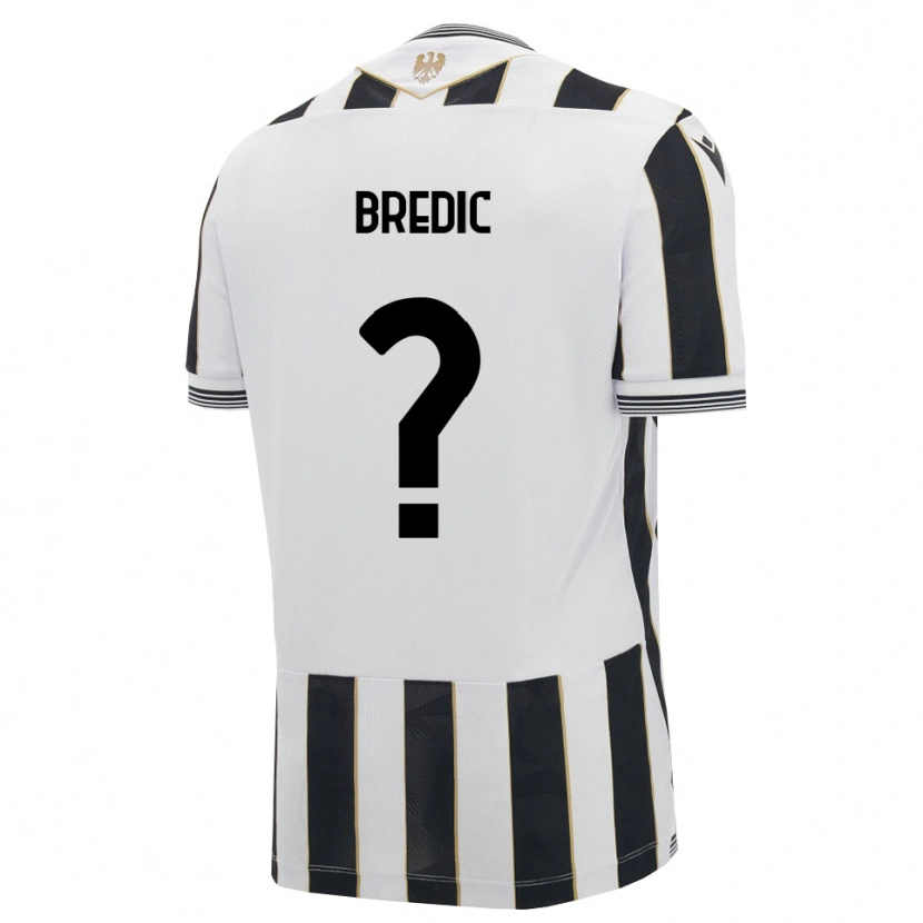 Danxen Kinderen Shayron Bredic #0 Zwart Wit Roze Thuisshirt Thuistenue 2026/27 T-Shirt België