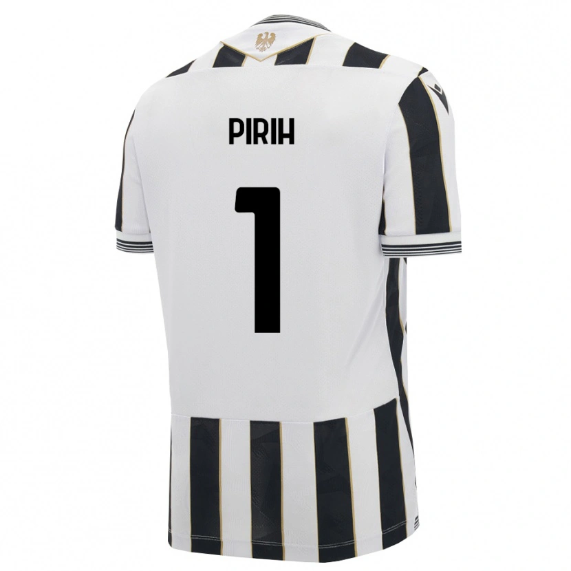 Danxen Kinderen Rene Pirih #1 Zwart Wit Roze Thuisshirt Thuistenue 2026/27 T-Shirt België