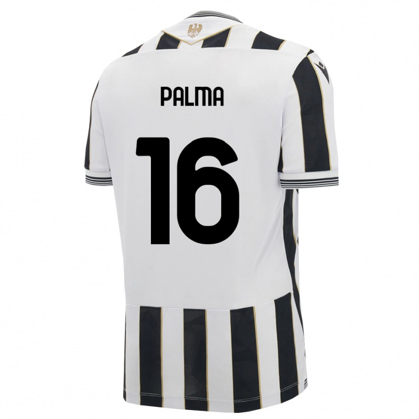 Danxen Kinderen Matteo Palma #16 Zwart Wit Roze Thuisshirt Thuistenue 2026/27 T-Shirt België