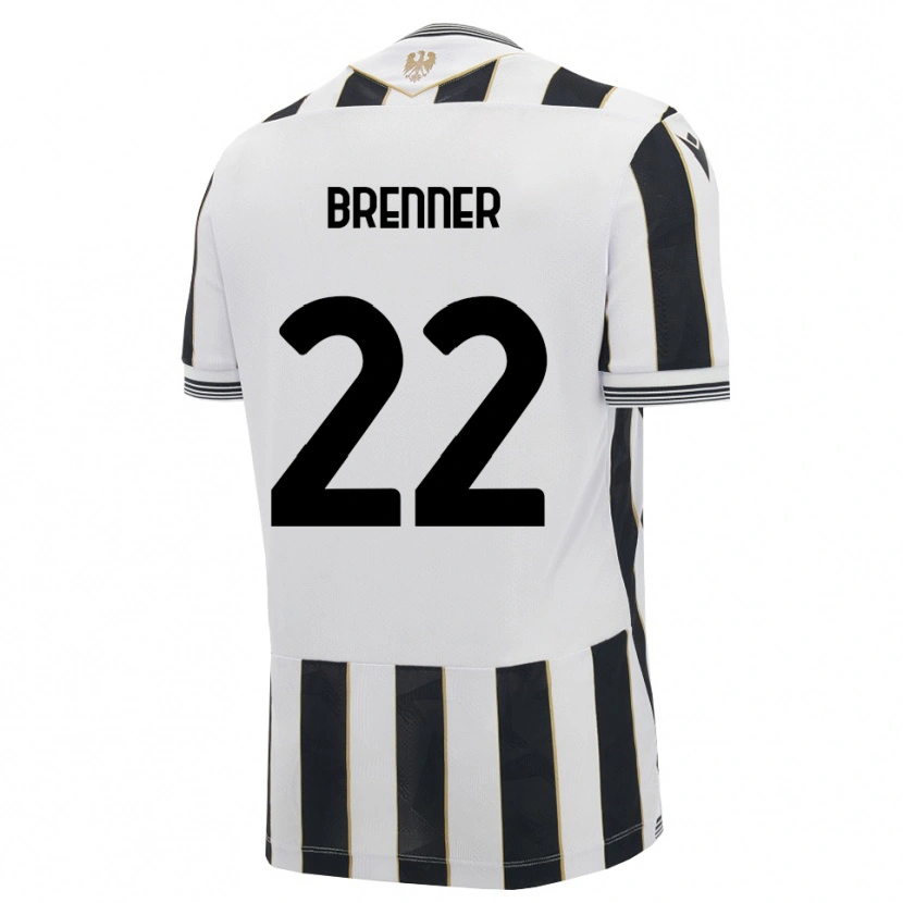 Danxen Kinderen Brenner #22 Zwart Wit Roze Thuisshirt Thuistenue 2026/27 T-Shirt België