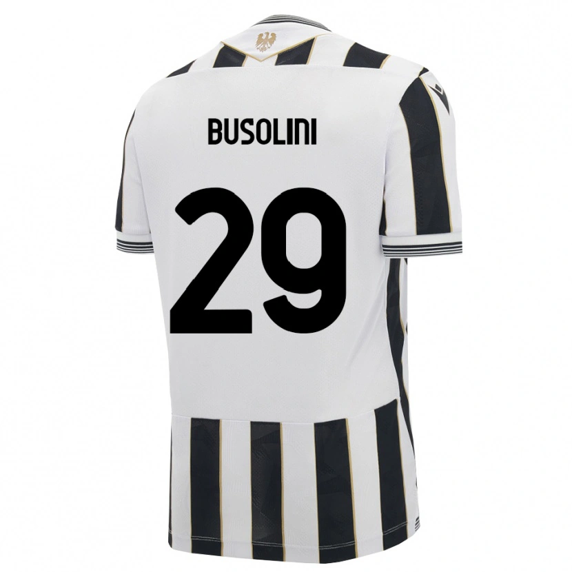 Danxen Kinderen Alessandro Busolini #29 Zwart Wit Roze Thuisshirt Thuistenue 2026/27 T-Shirt België