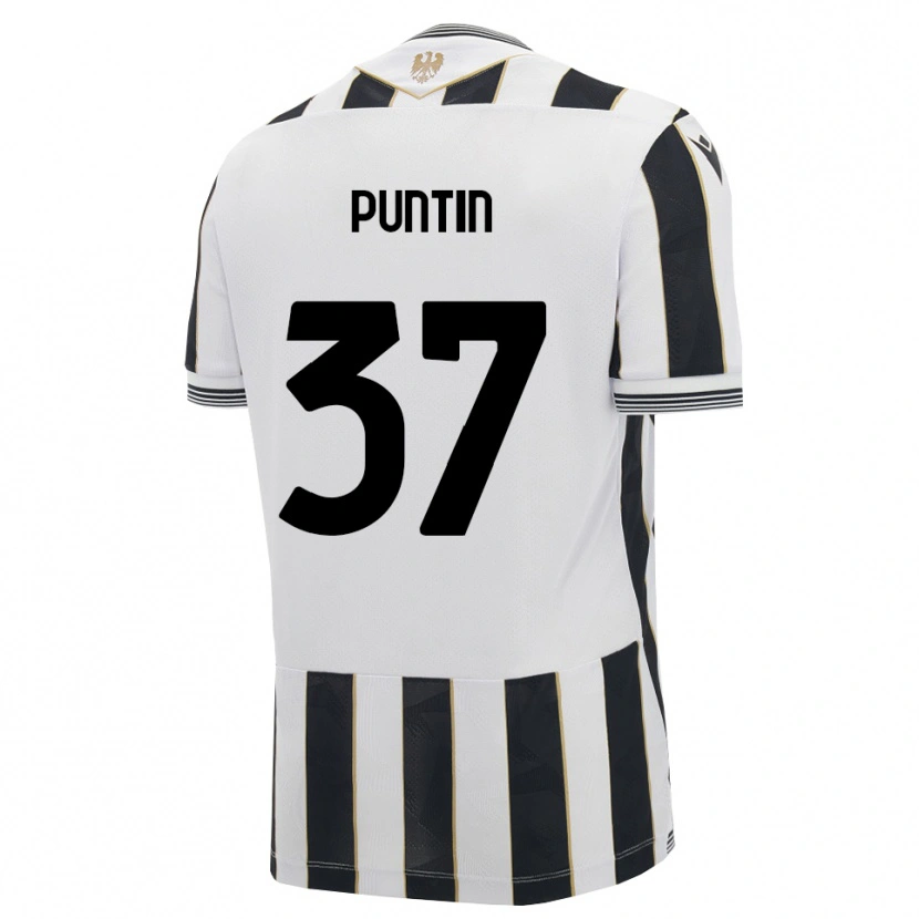 Danxen Kinderen Eric Puntin #37 Zwart Wit Roze Thuisshirt Thuistenue 2026/27 T-Shirt België