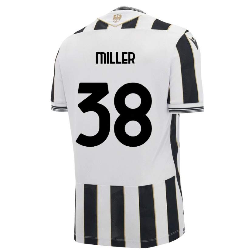 Danxen Kinderen Lennon Miller #38 Zwart Wit Roze Thuisshirt Thuistenue 2026/27 T-Shirt België